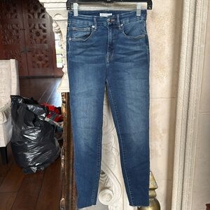 Good American Good Waist Crop Jeans Size 4/27